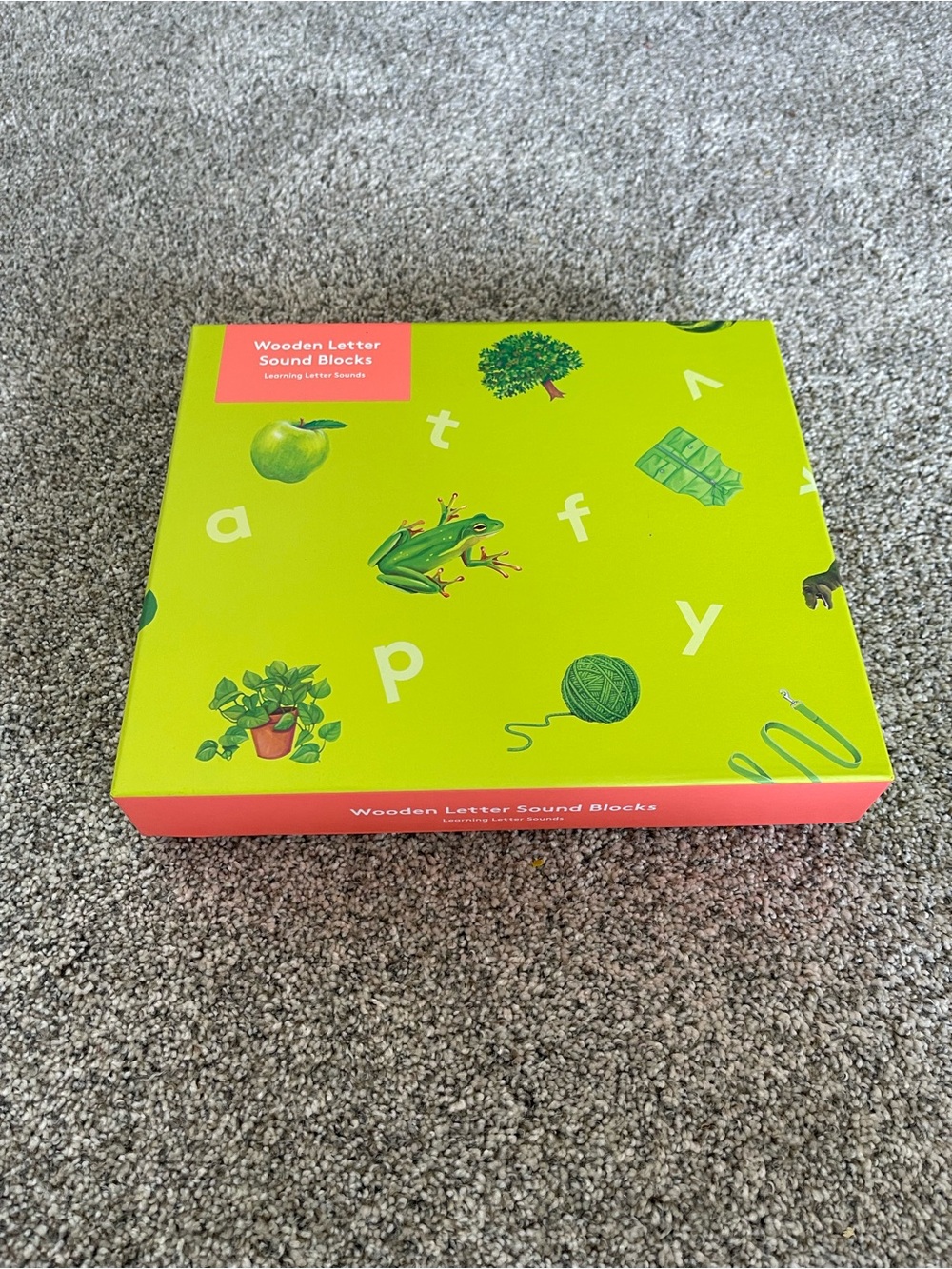 Wooden Letter Sound Blocks - Lovevery